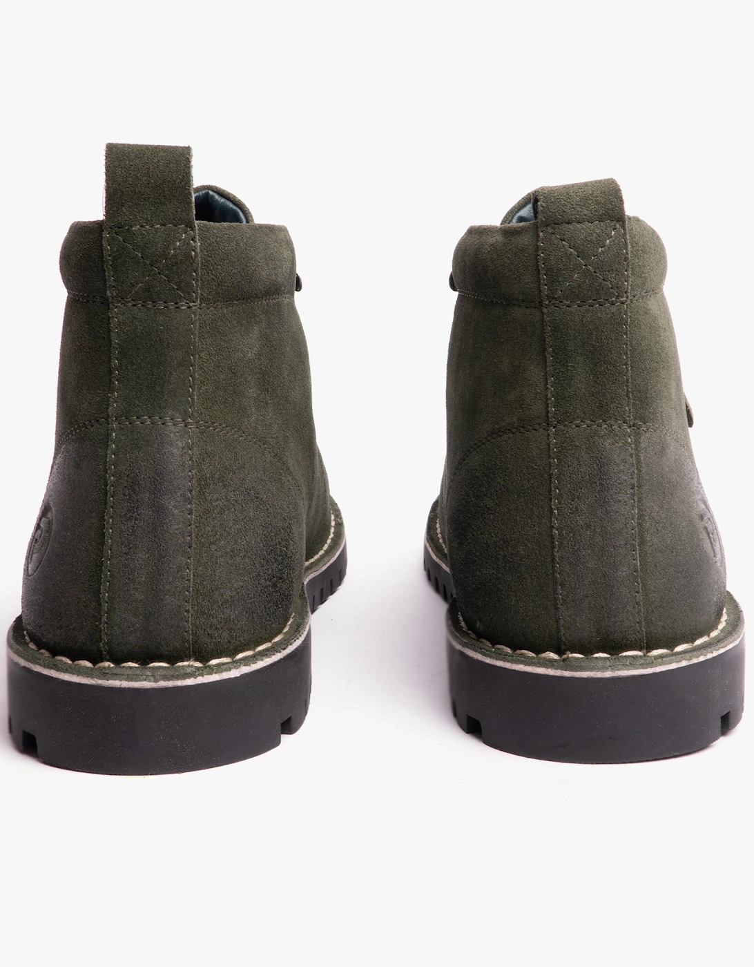 1961 MOD Mens Suede Boots Green