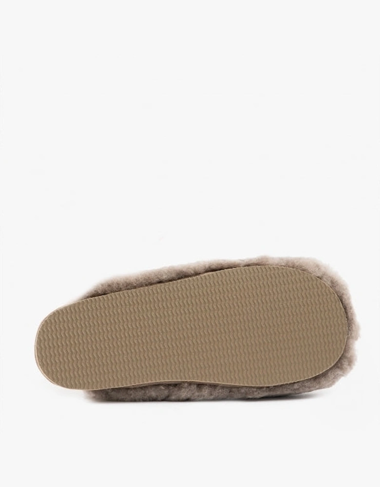 JENNY Womens Sheepskin Mules Stone