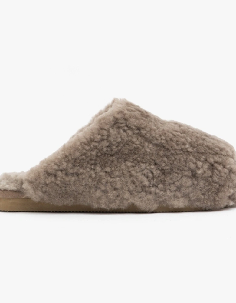 JENNY Womens Sheepskin Mules Stone