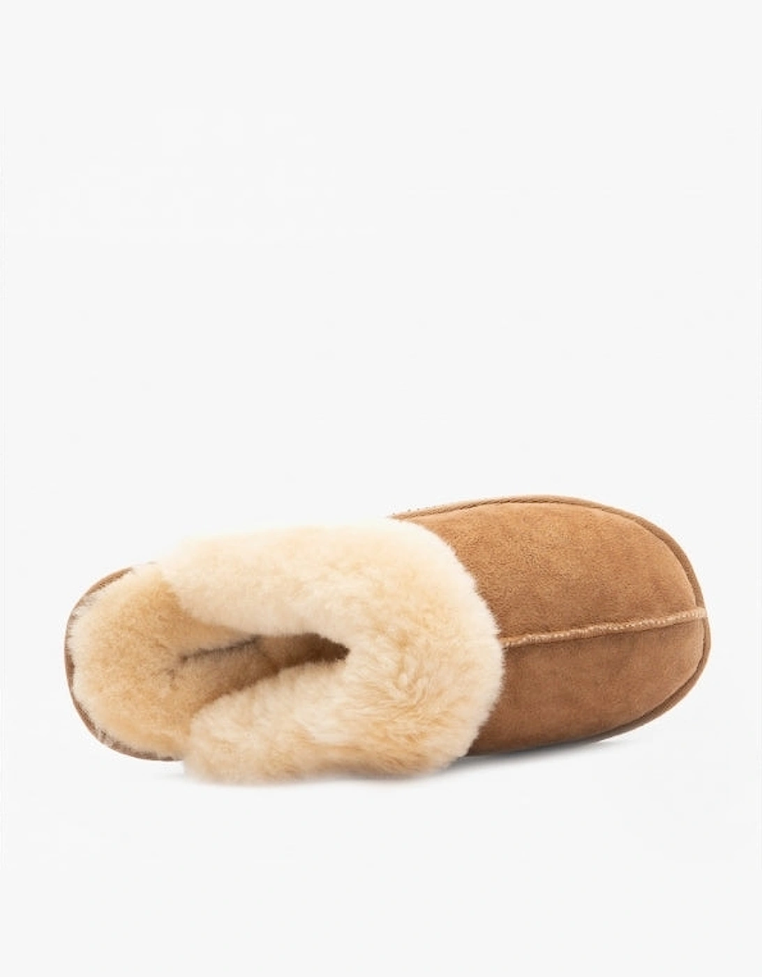 JESSICA Womens Sheepskin Mules Brown