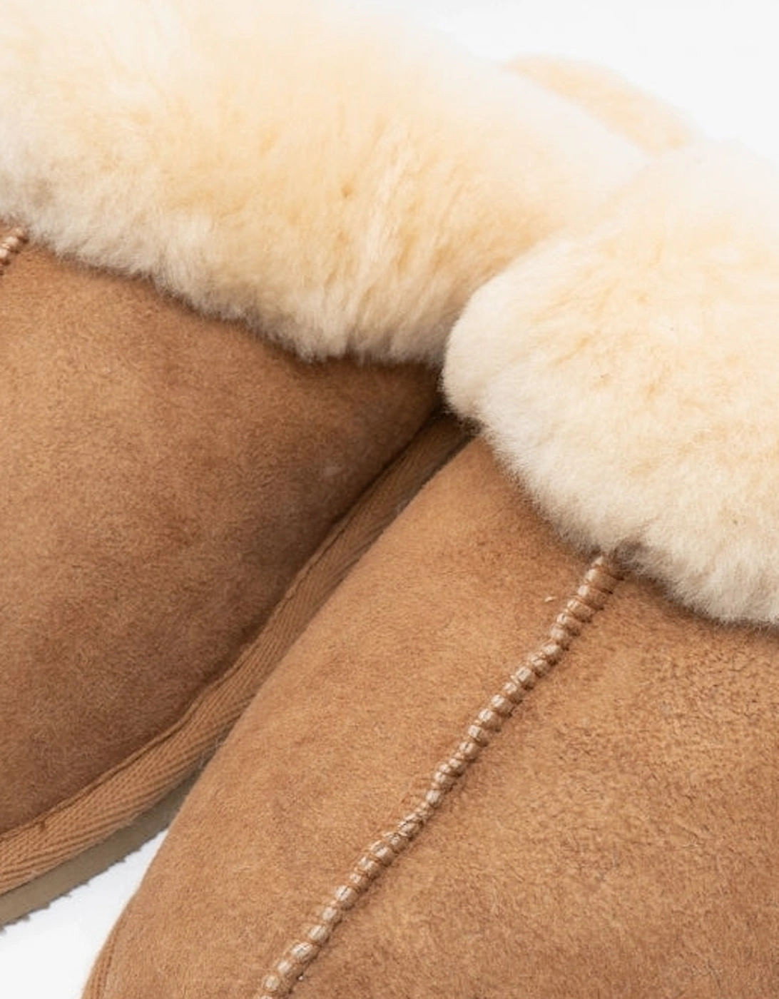 JESSICA Womens Sheepskin Mules Brown