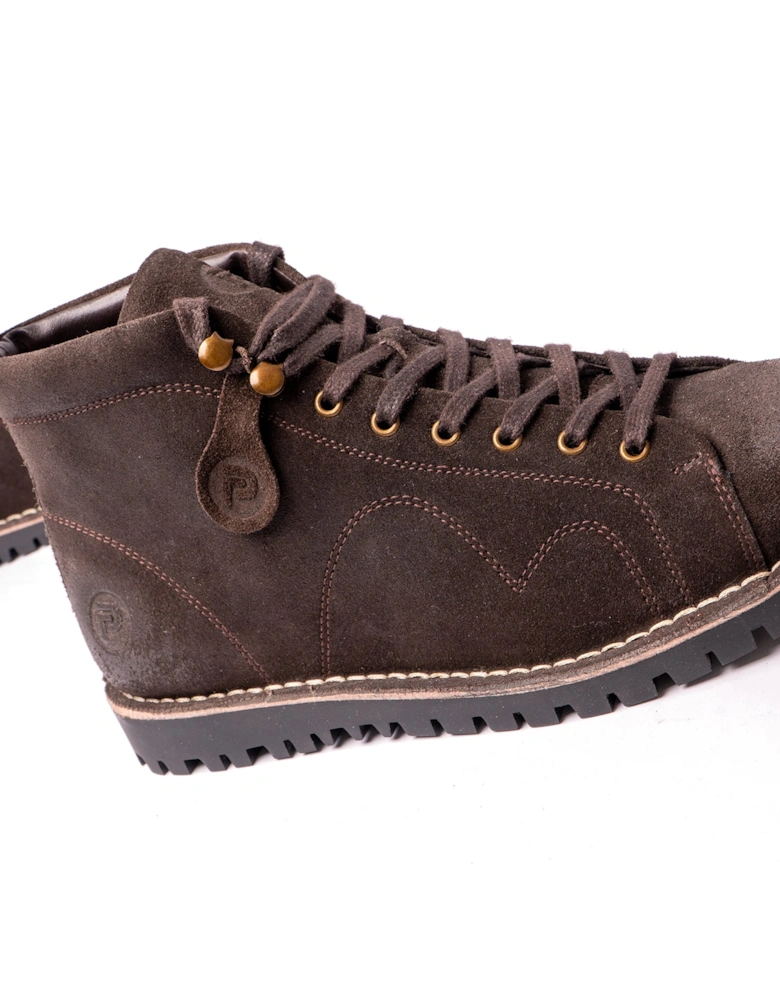 1961 MOD Mens Suede Boots Brown