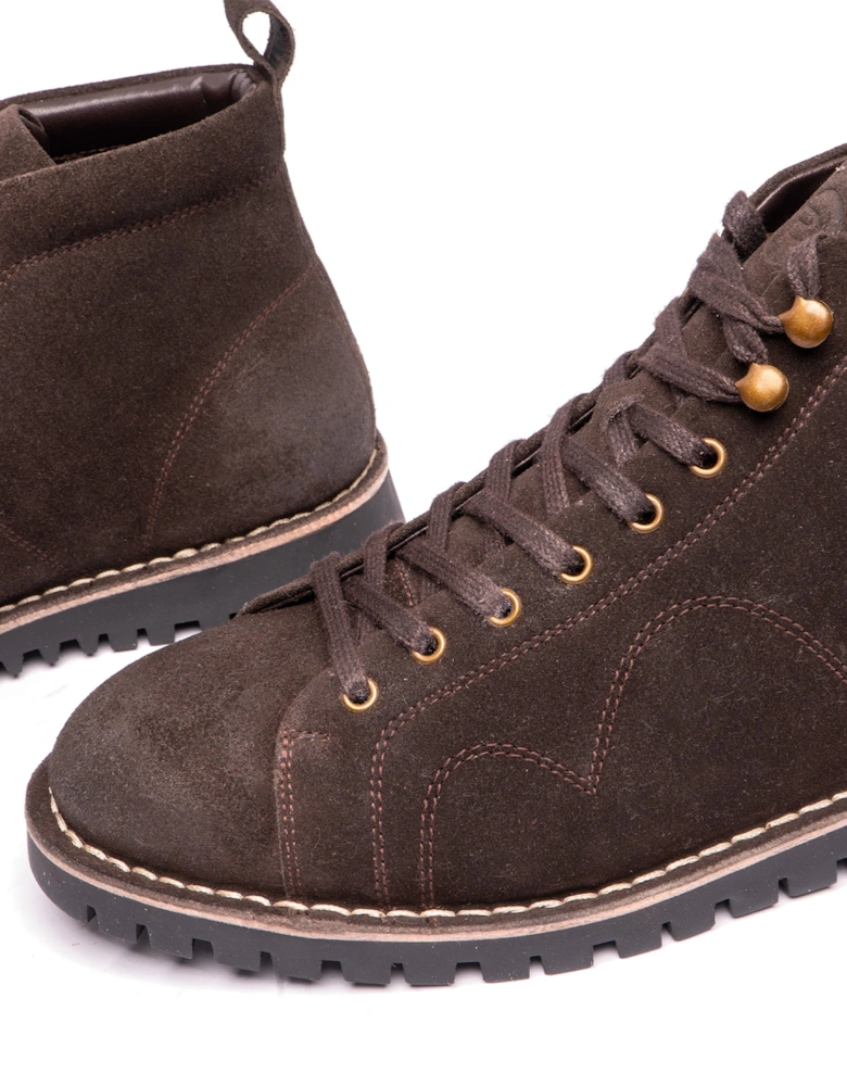 1961 MOD Mens Suede Boots Brown