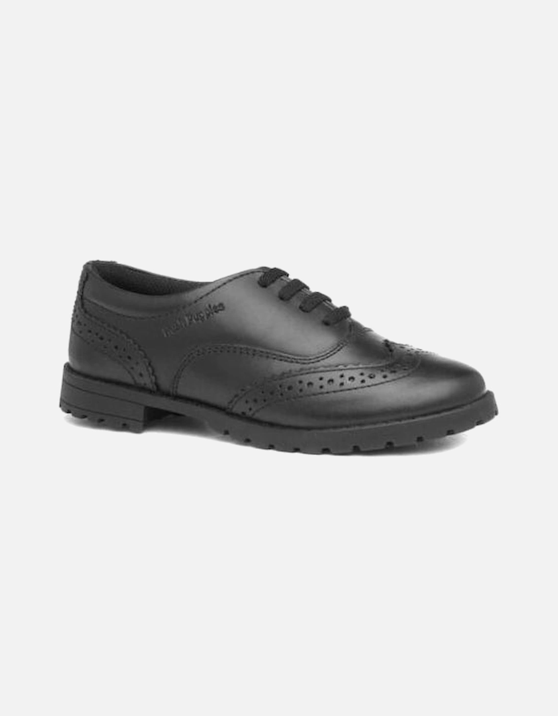 EADIE JUNIOR Girls Leather Oxford School Shoes