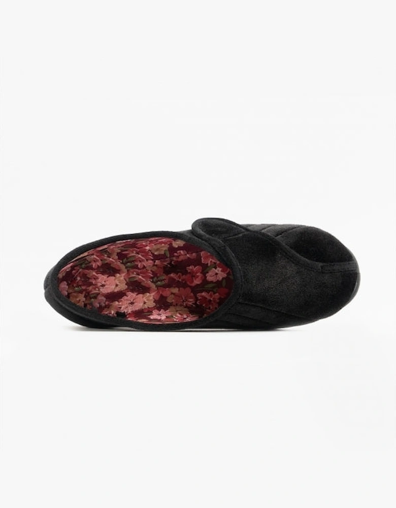 AUDREY STRAP Womens Slippers Black