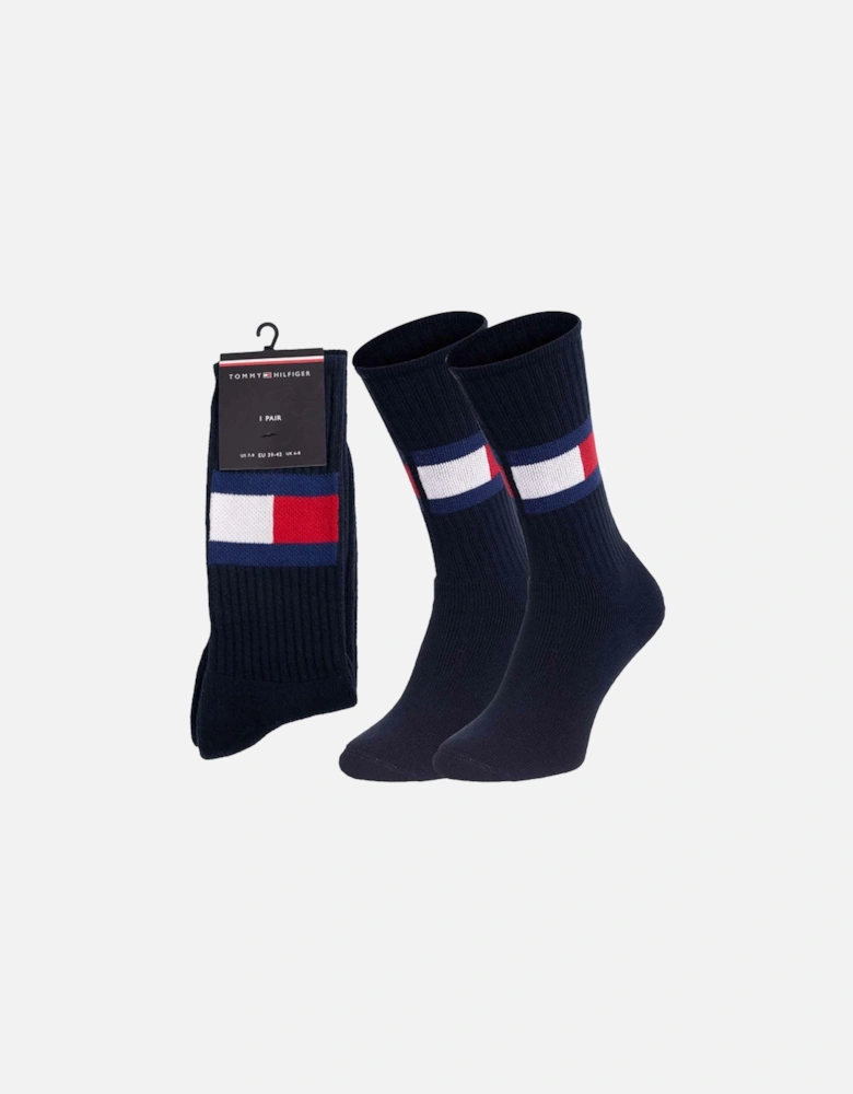 TRAINER FLAG Socks Navy