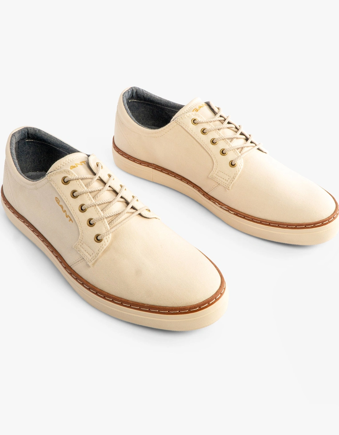 PREPVILLE Mens Trainers Bone Beige