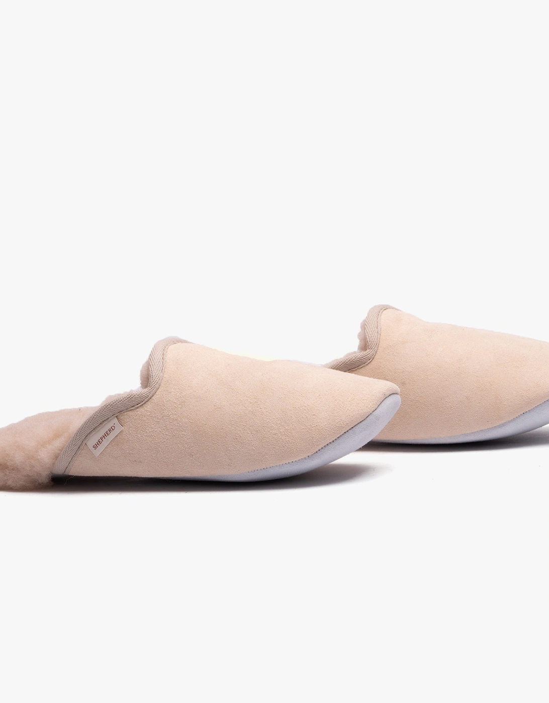 CLEO Womens Sheepskin Mules Honey