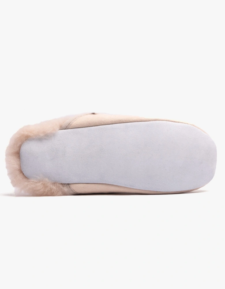 CLEO Womens Sheepskin Mules Honey