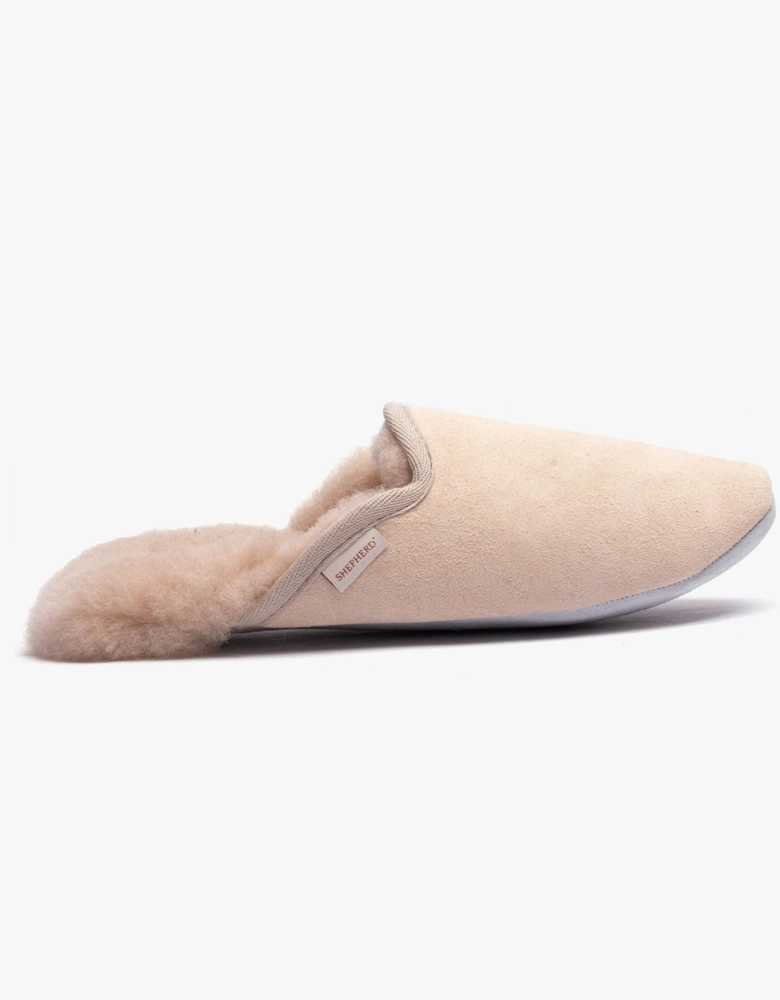 CLEO Womens Sheepskin Mules Honey