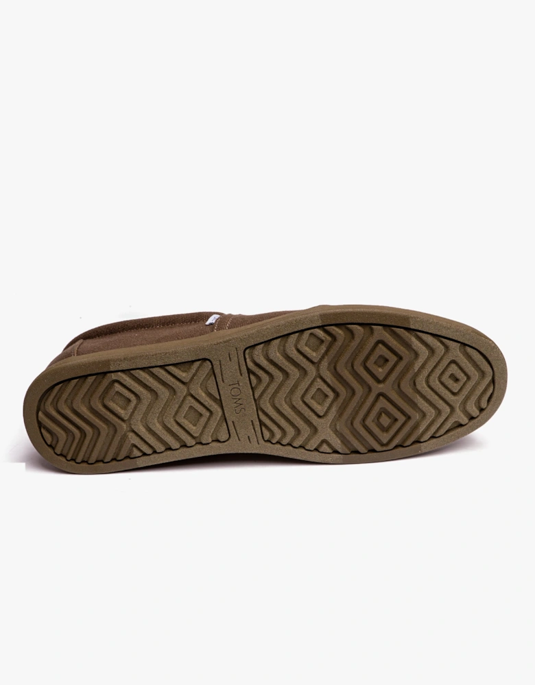 ALP FWD Mens Cotton Espadrille Olive