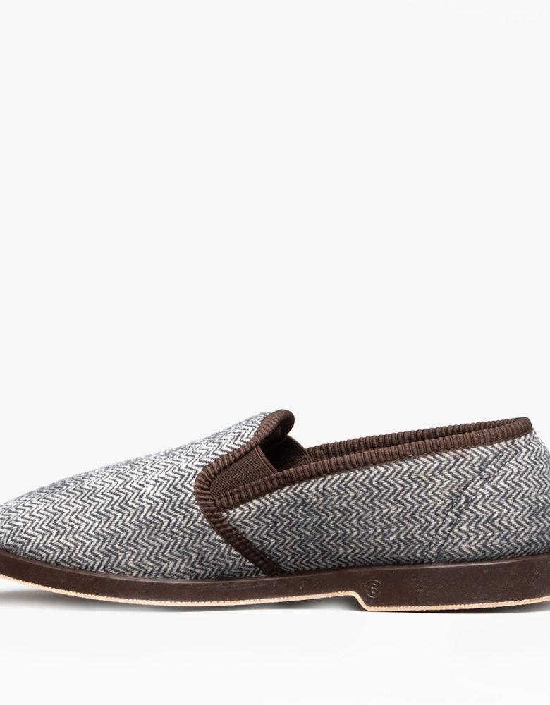 STAFFORD Mens Slippers Brown