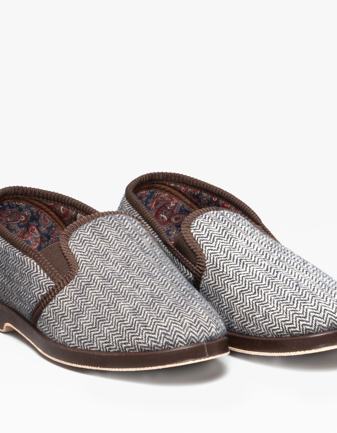 STAFFORD Mens Slippers Brown