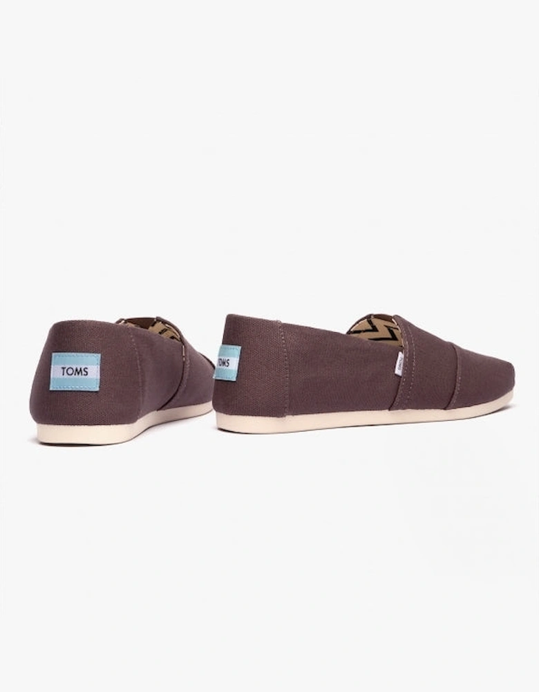 ALPARGATA Mens Canvas Espadrille Grey