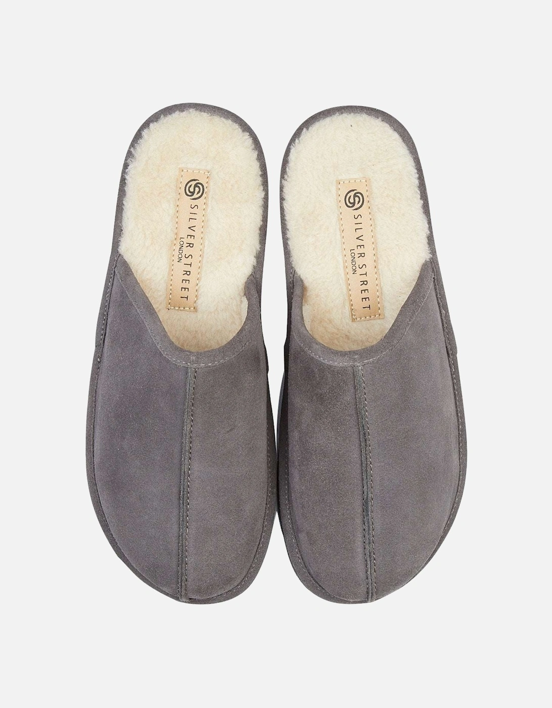 SMITHFIELD Mens Slippers Grey