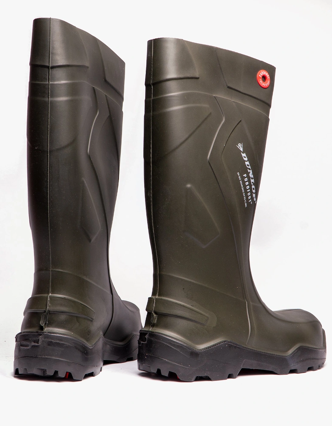 PUROFORT+ Unisex Non-Safety Wellington Boots Green