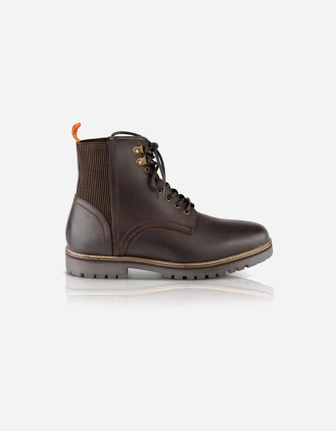 MANCHESTER Mens Boots Brown, 4 of 3