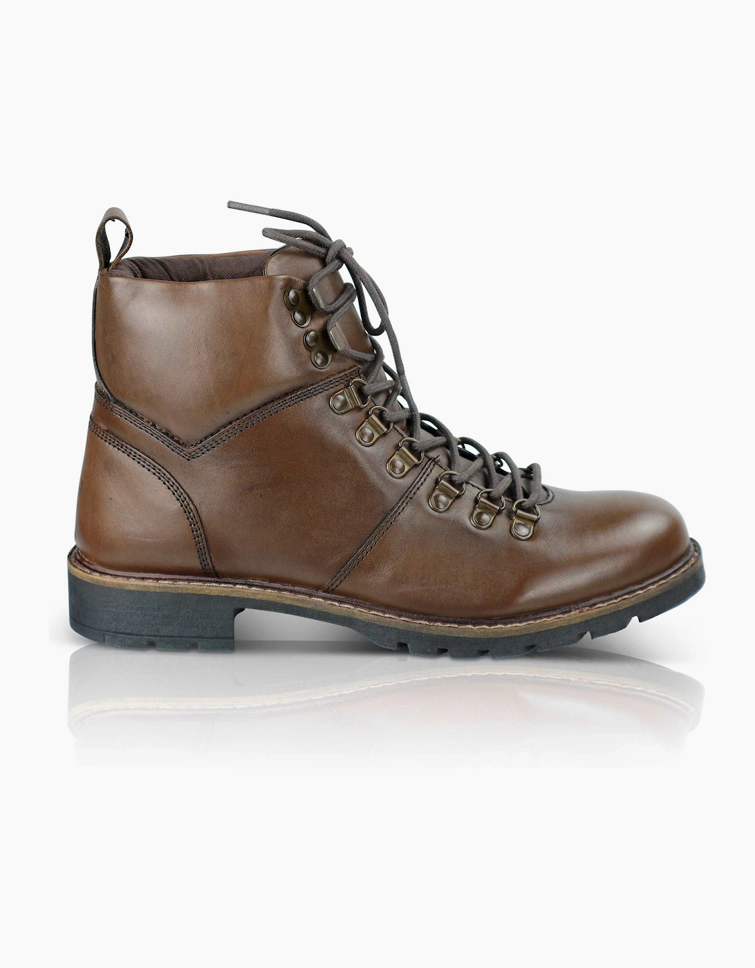 Silver Street London Men's Silver Street London MARBLE Mens Boots Brown