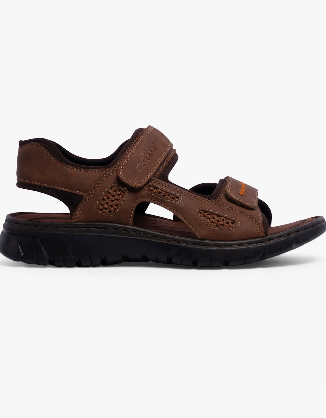 26761-27 Mens Sandals Brown, 6 of 5