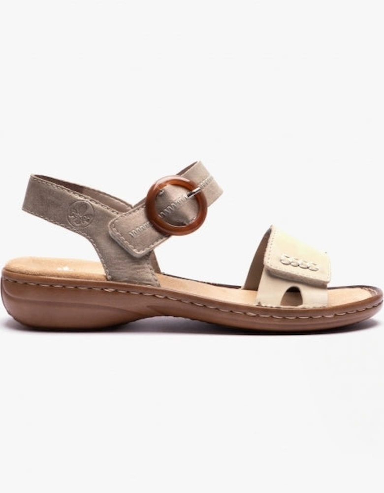 608Z3-60 Womens Sandals Beige