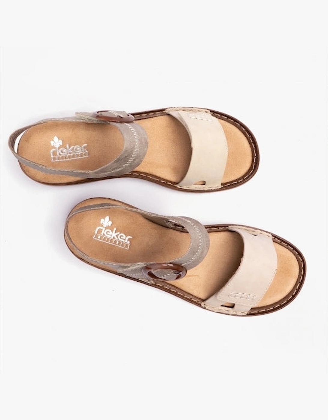 608Z3-60 Womens Sandals Beige