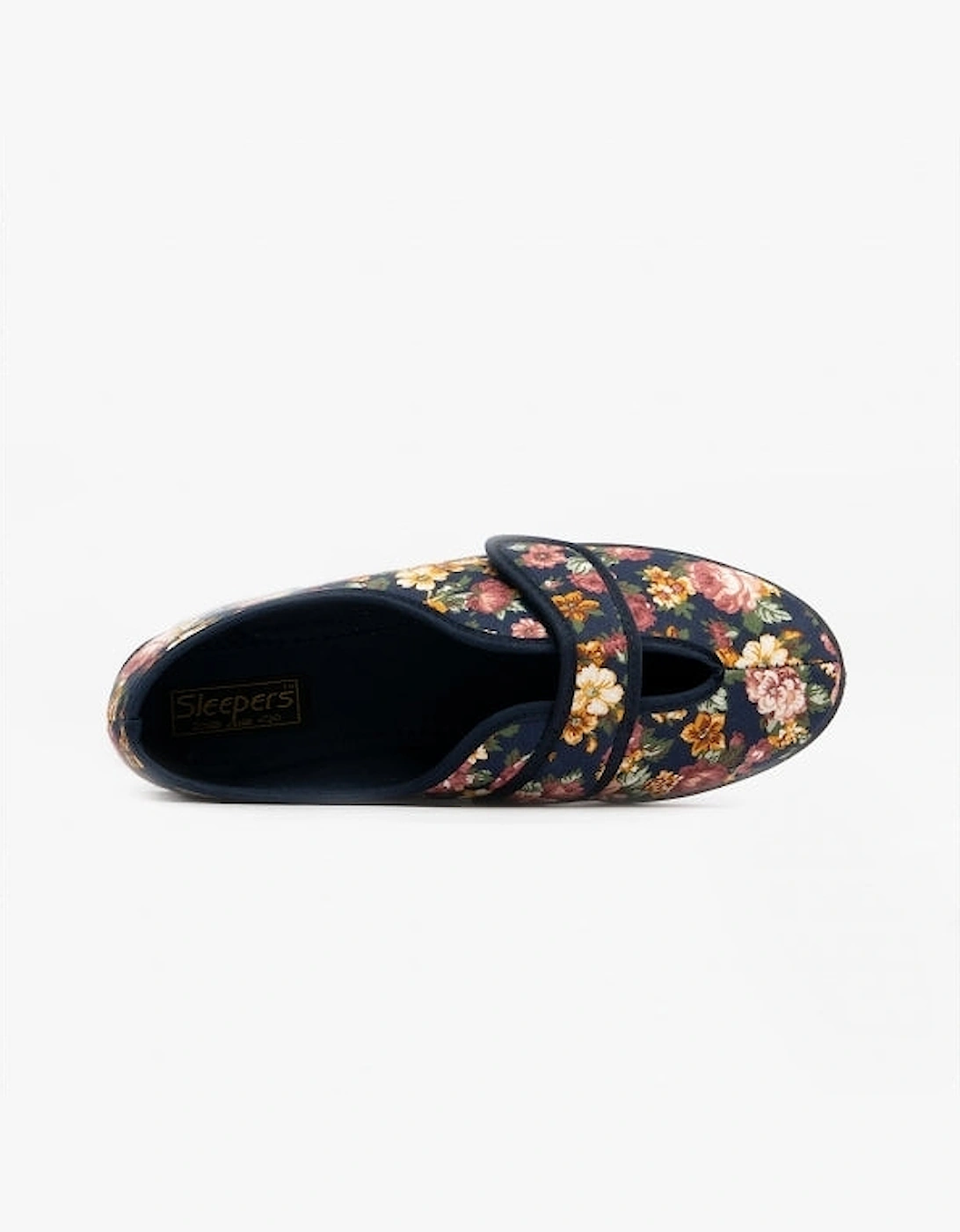 WILMA Womens Full Slippers Navy