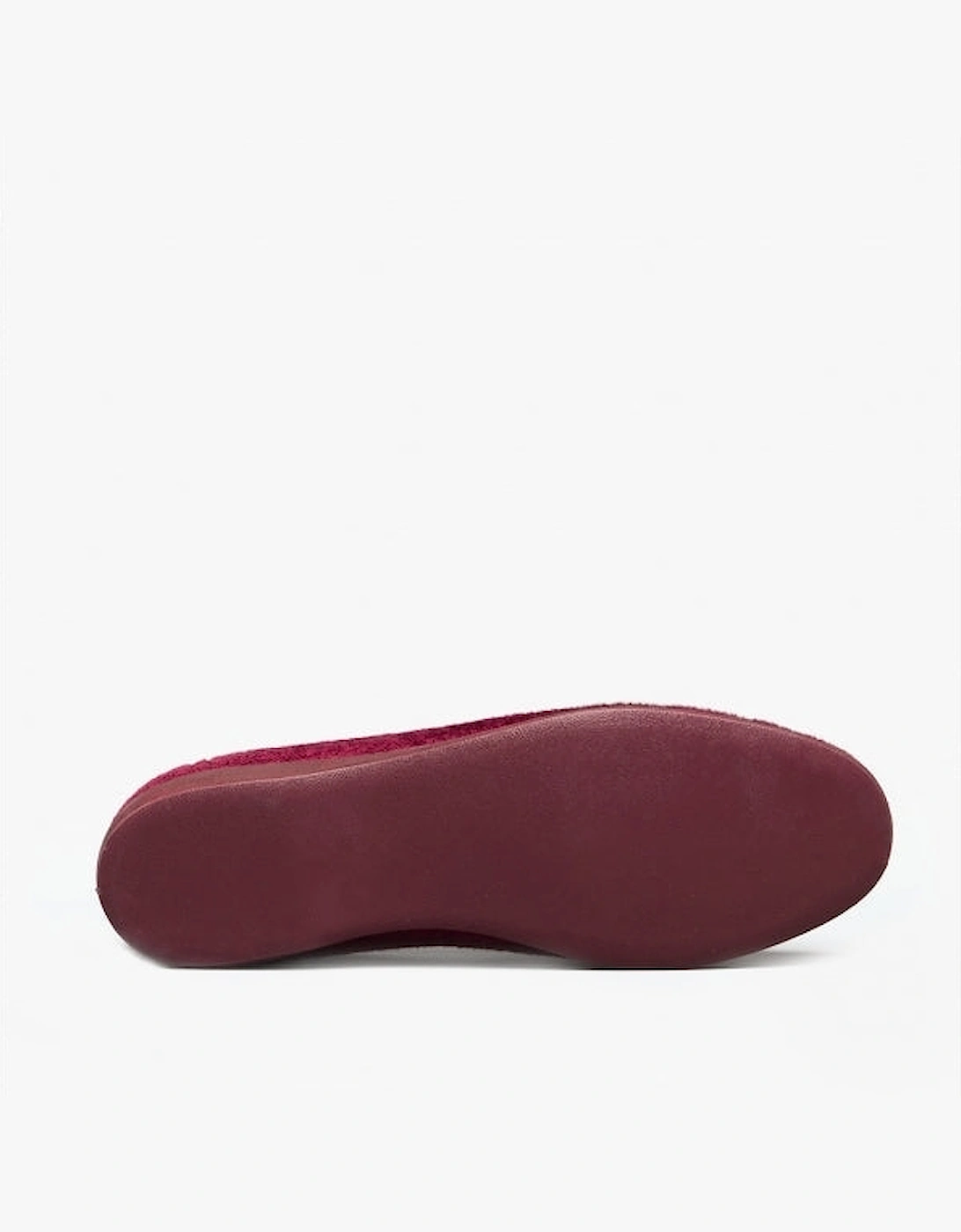 AUDREY Womens Slippers Burgundy