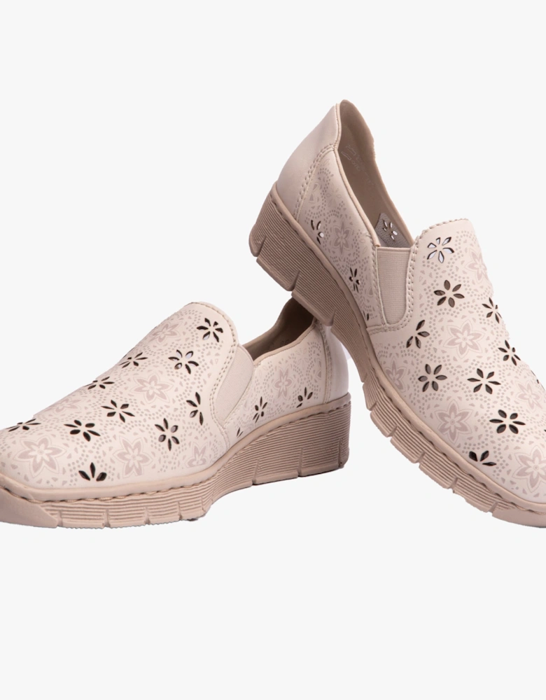 53757-60 Womens Shoes Beige