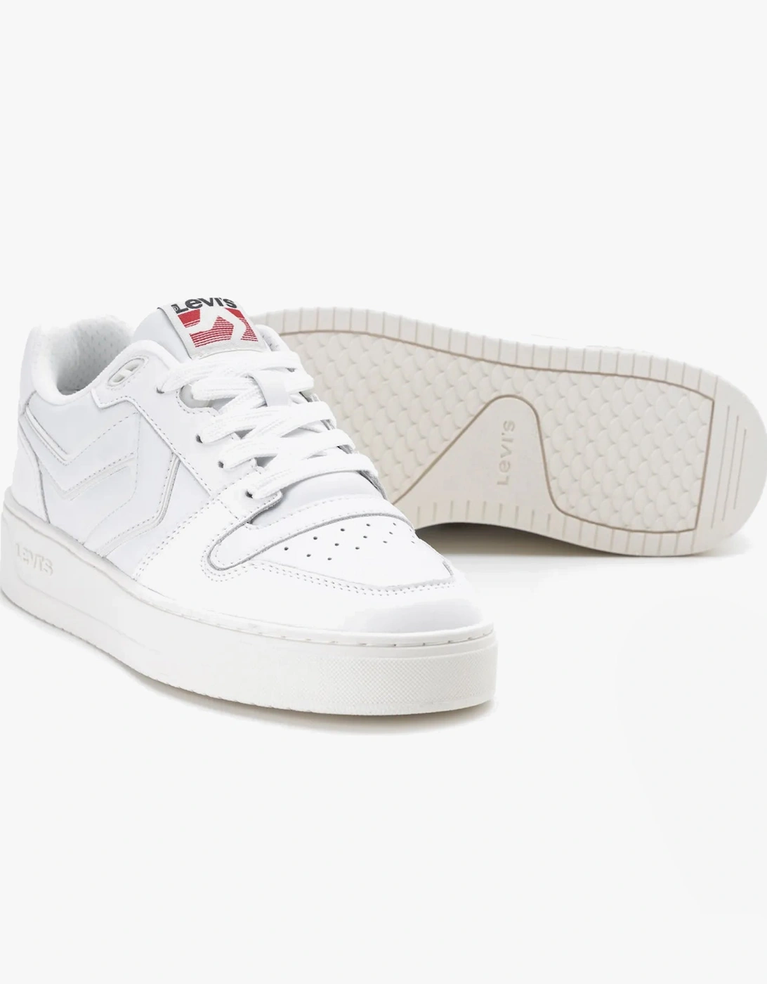 GLIDE L Womens Trainers Regular White