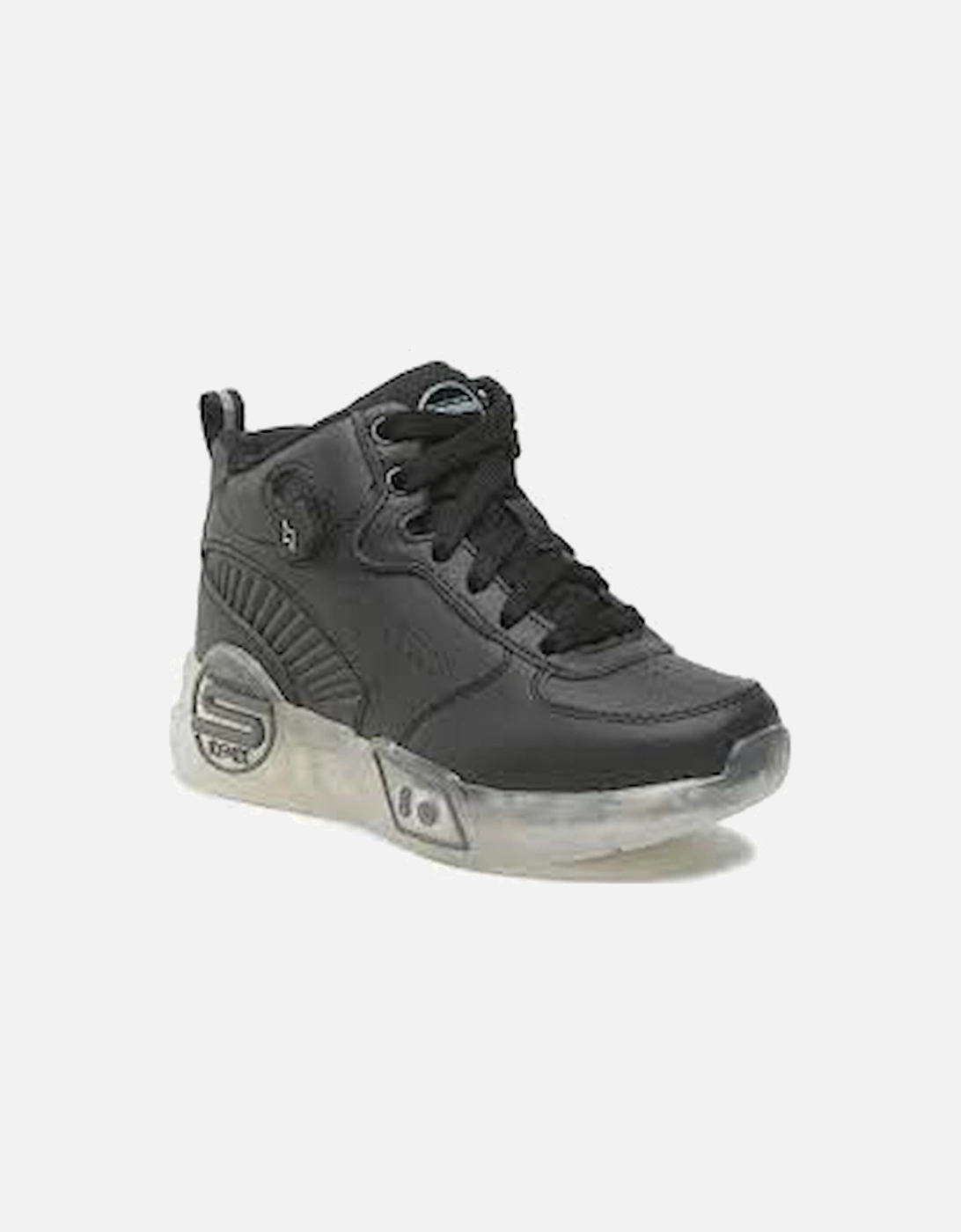 400620L/BLK 400620L/BLK S-LIGHTS REMIX Boys Sneakers Black, 8 of 7