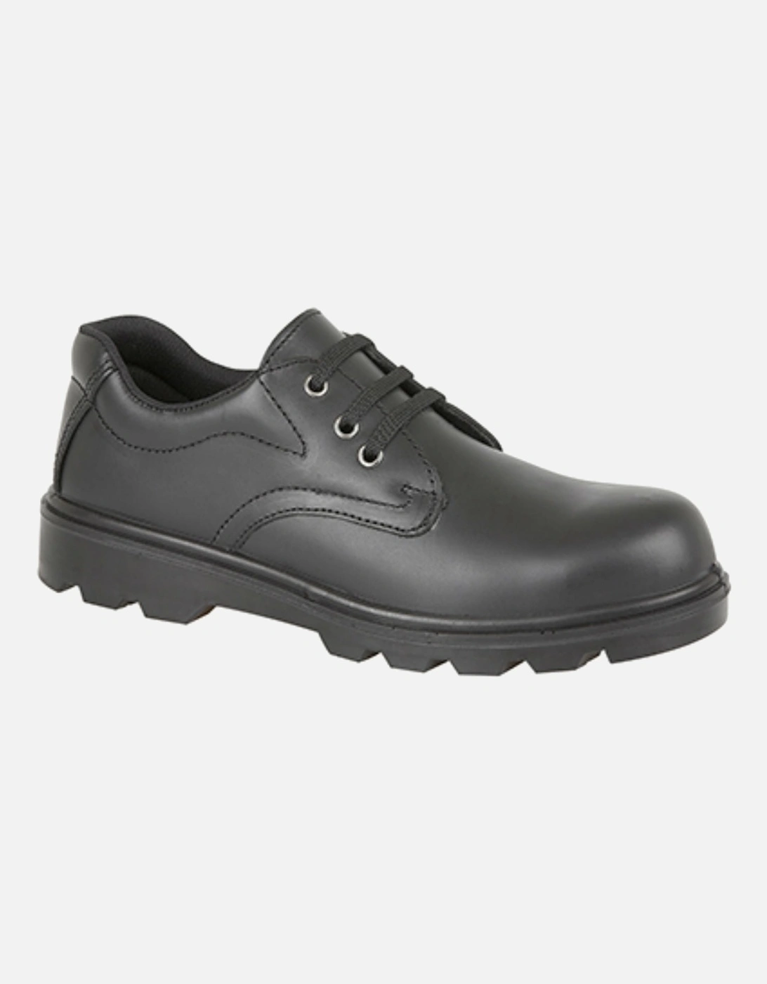 M361A Unisex Leather Safety Shoes Black, 2 of 1