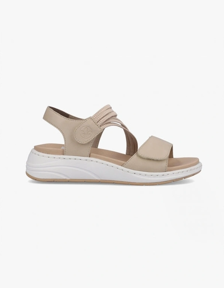 64353-62 Womens Sandals Beige