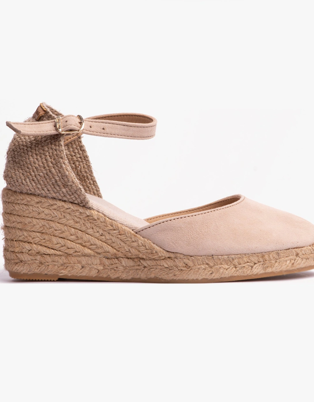 LLORET-5 Womens Espadrilles Stone, 6 of 5