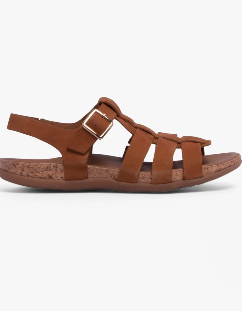 CRISTAL Womens Sandals Tan