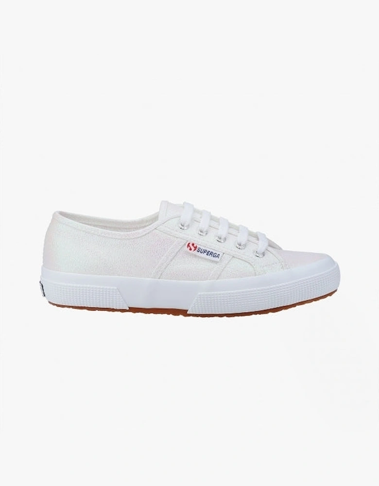 2750 LAMEW Womens Canvas Trainers Iridescent