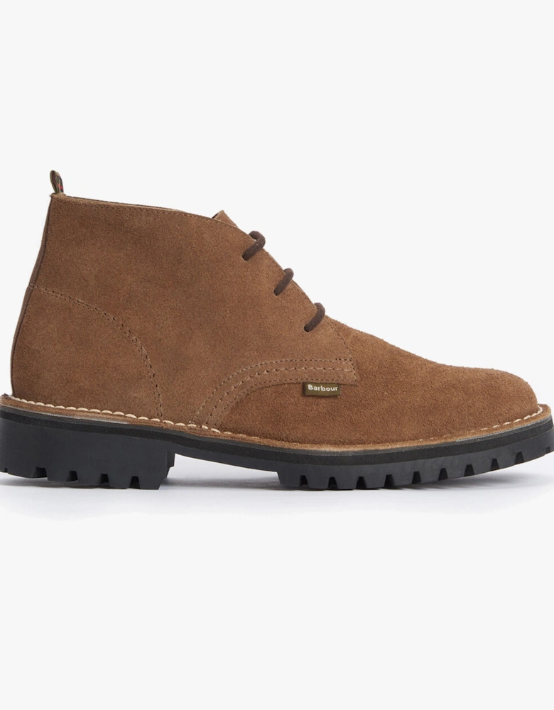 HOBART Mens Chukka Boots Taupe