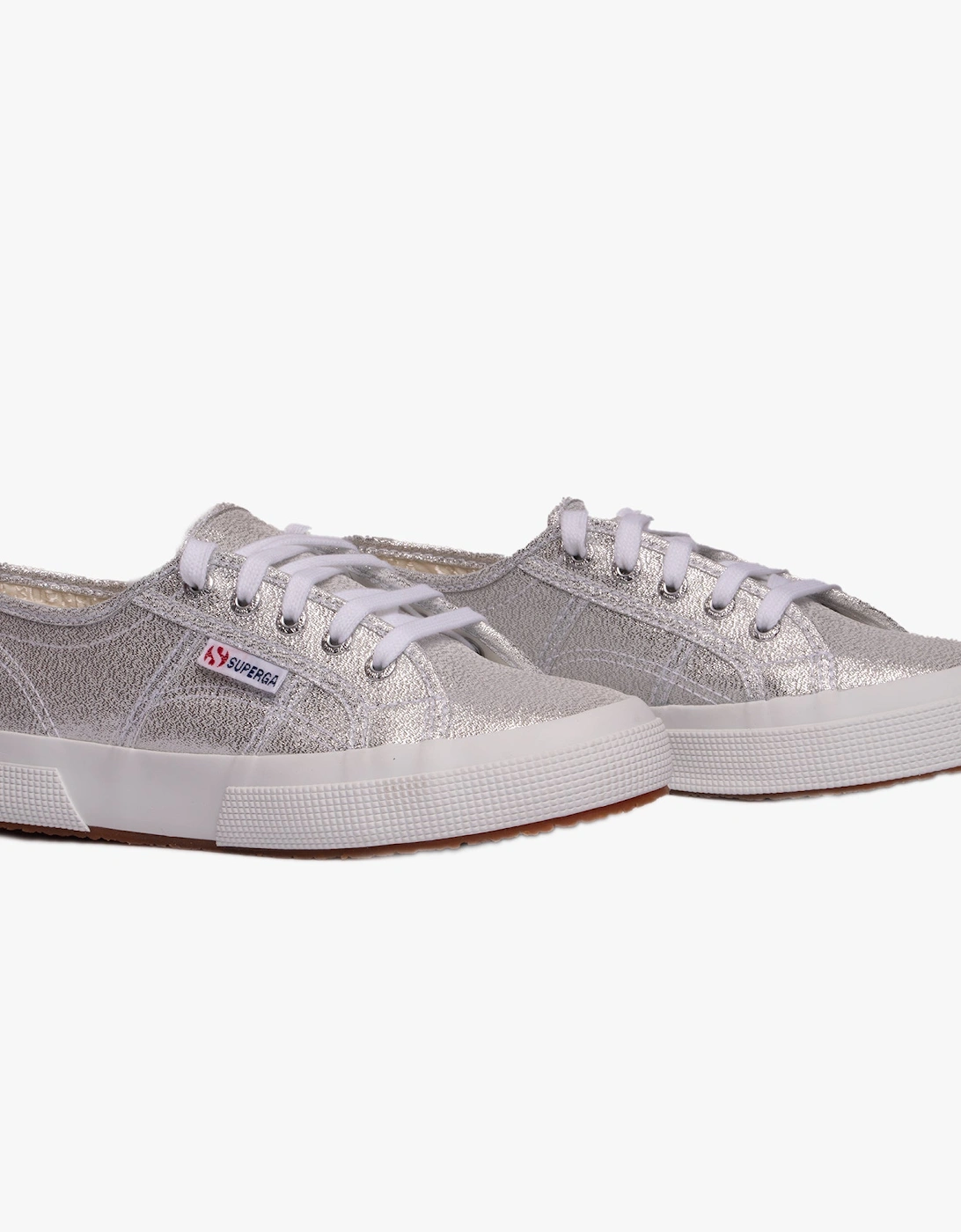 2750 LAMEW Womens Trainers Grey Silver