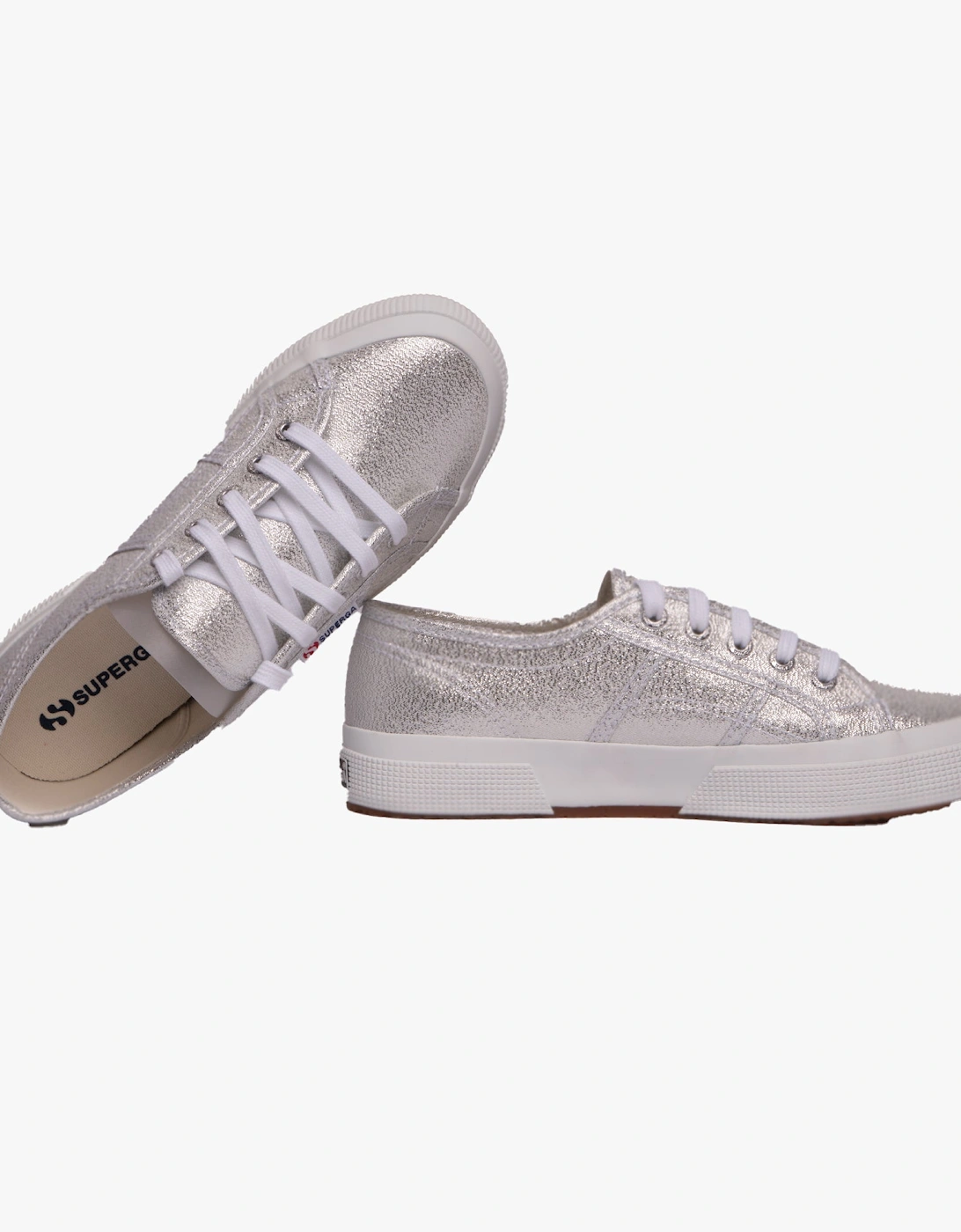 2750 LAMEW Womens Trainers Grey Silver