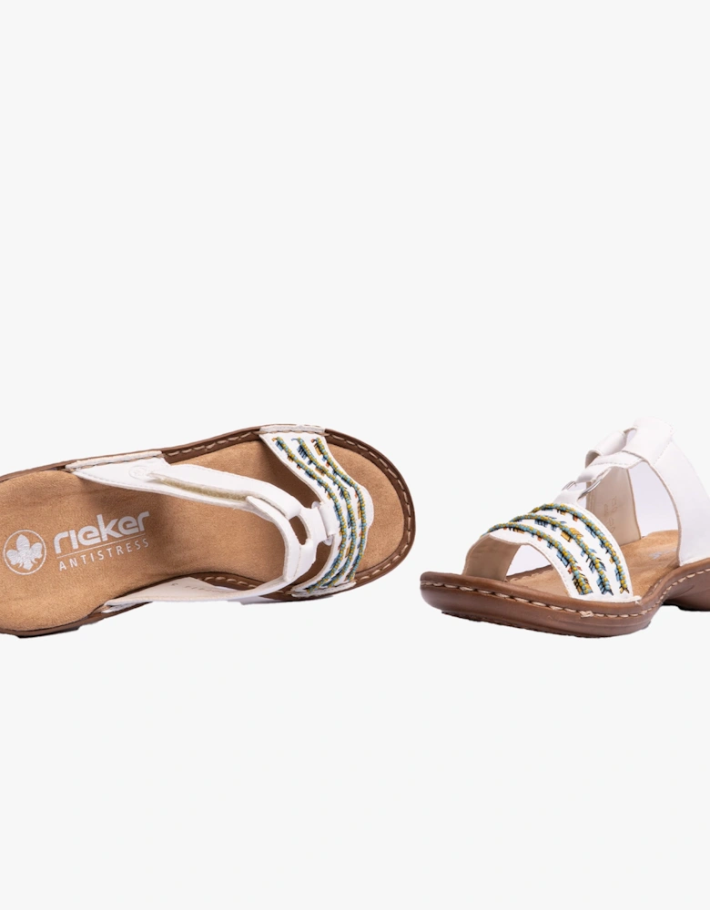 60867-80 Womens Sandals White