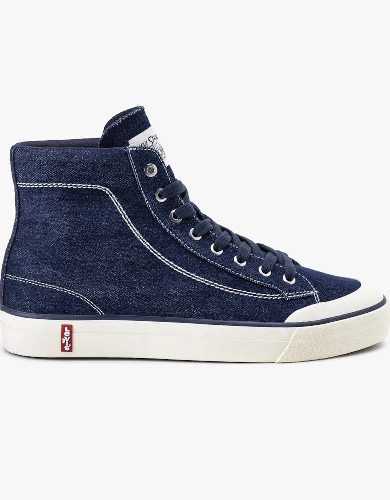 LS2 MID Mens Trainers Navy Blue