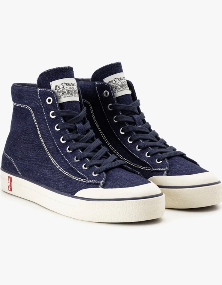 LS2 MID Mens Trainers Navy Blue