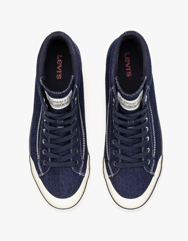 LS2 MID Mens Trainers Navy Blue