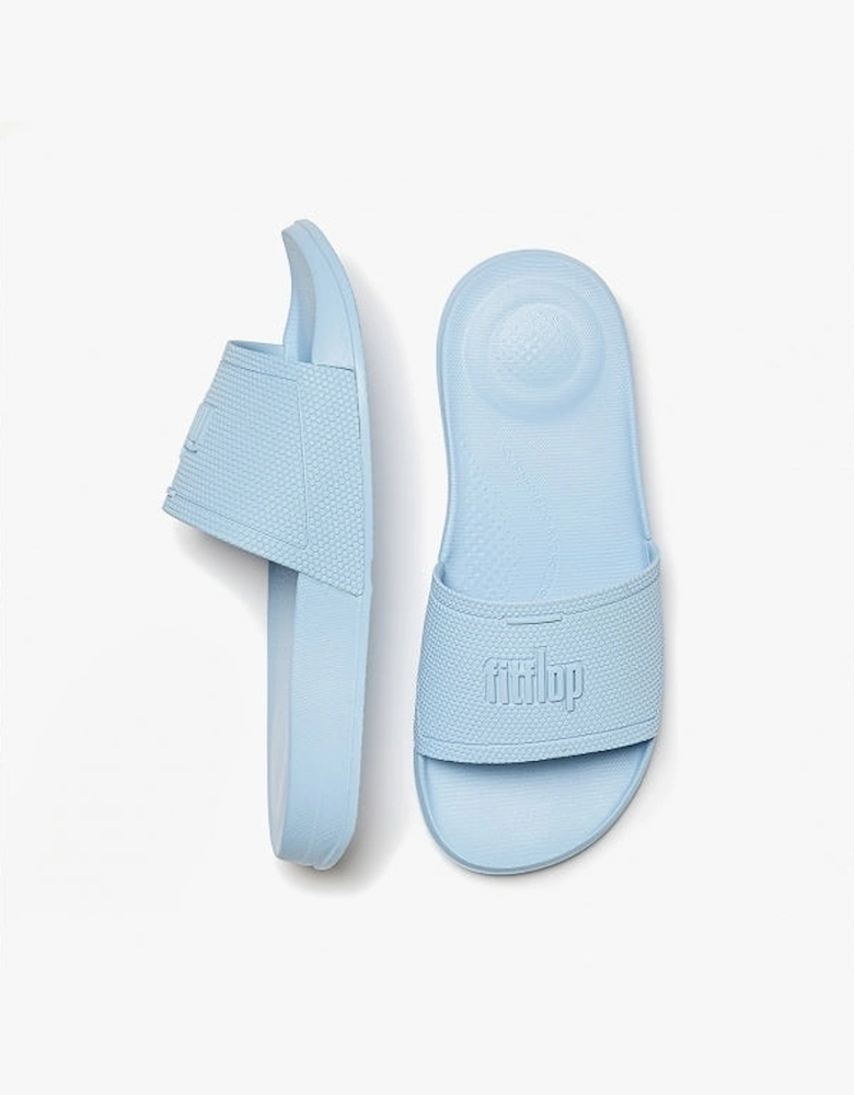 IQUSHION POOL Mens Slides Sky Blue