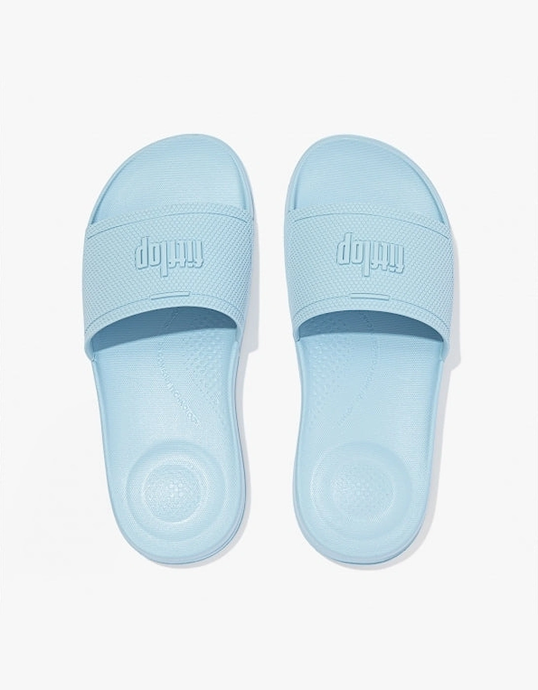 IQUSHION POOL Mens Slides Sky Blue