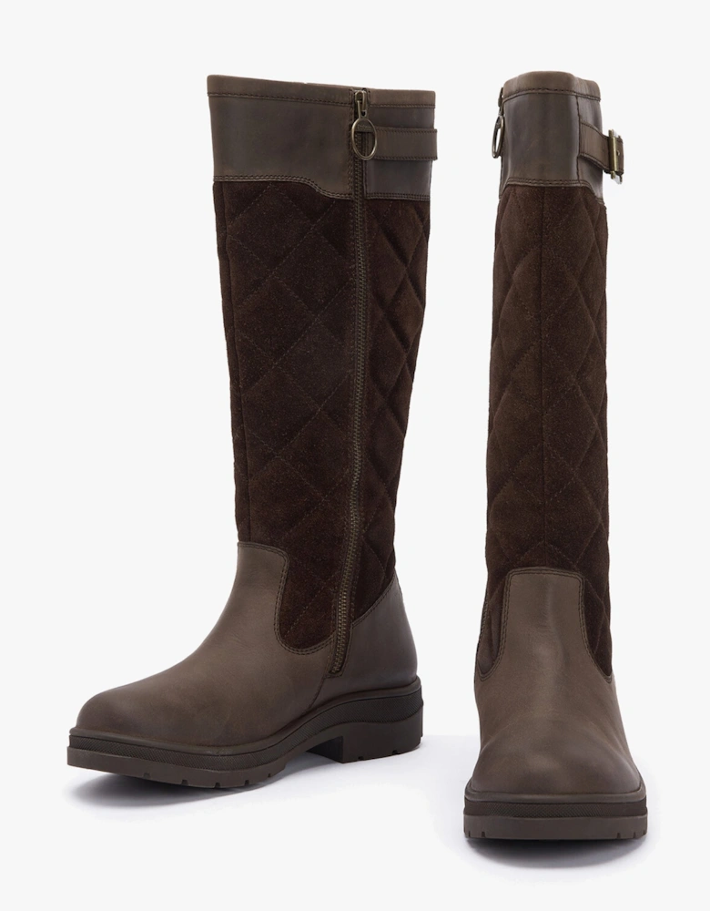 OAK Womens Tall Wellies Brown