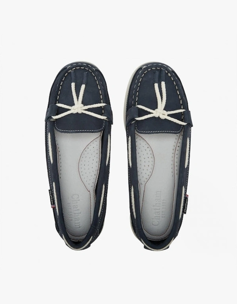 ALCYONE G2 Womens Boat Shoes Navy