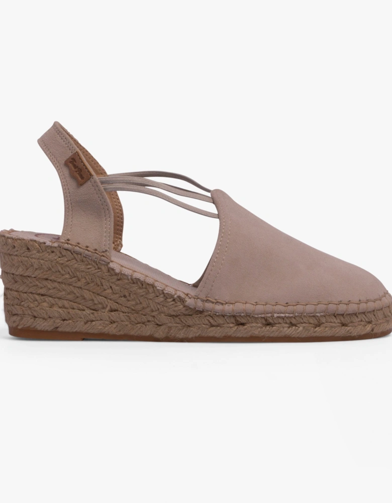 TREMP Womens Espadrille Sandals Stone