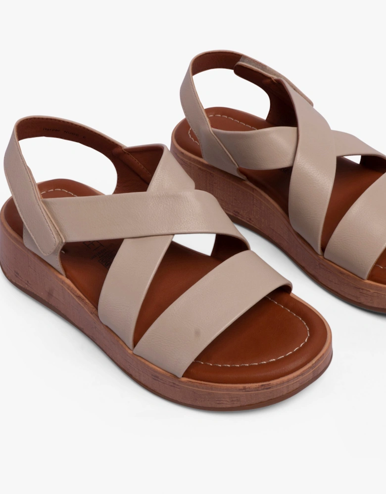 HARPER Womens Sandals Nude