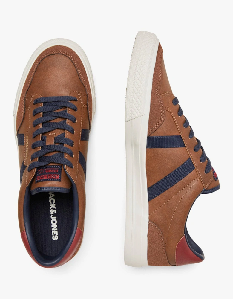 MORDEN Mens Trainers Cognac