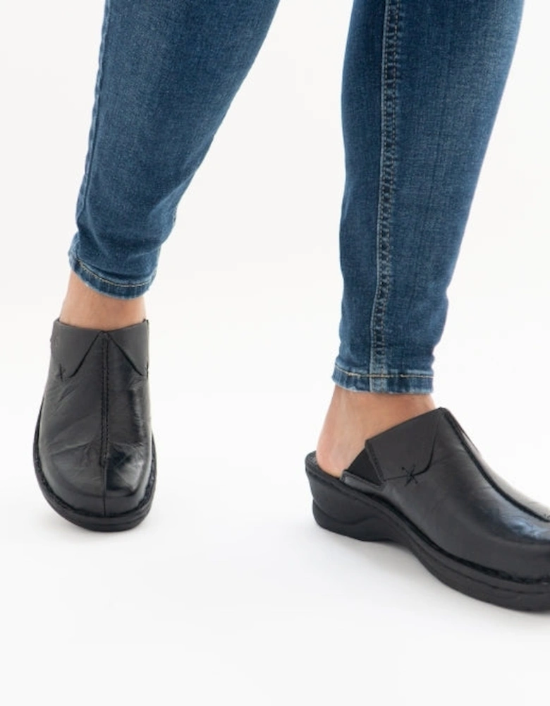 CATALONIA Womens Clogs Black